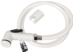 Zestaw prysznicowy WHITE z wężem 1,5m i uchwytem