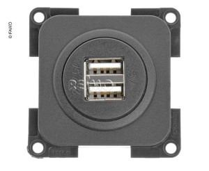 Wtyczka podwójnego ładowania USB 5V / 2x 2,5 A.