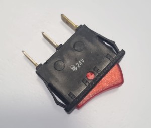 Przełącznik kołyskowy czerwony do lodówki Dometic