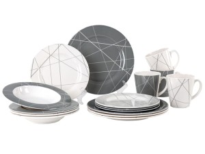 Zestaw obiadowy z melaniny 16 części Ronne