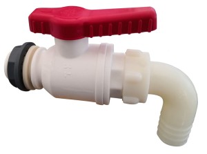 Kran spustowy Maxi - gwint 1” 