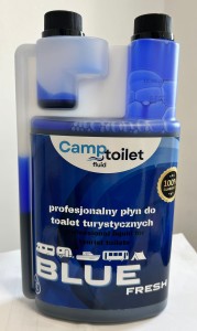 Płyn do toalet turystycznych niebieski 1l