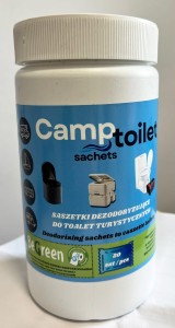 Saszetki do toalety 20 szt Guma balonowa