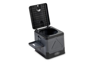 Toaleta składana S szaro/czarna