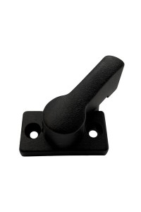 Blokada obrotowa metalowa czarna 8mm