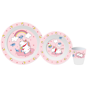 Zestaw obiadowy z melaniny dla dziecka