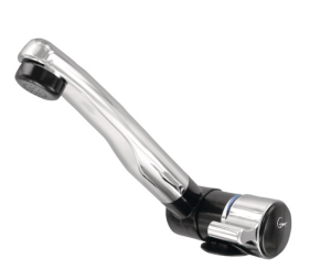 Kran London srebrno czarny