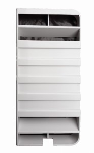 Wymienny wkład wylotowy do zestawu kratek wentylacyjnych Dometic LS 100, biały