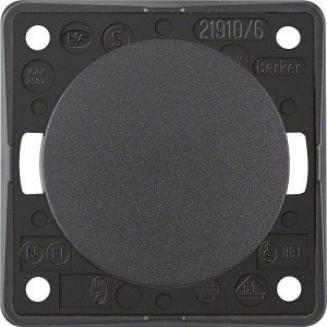Przełacznik wyłacznik Berker antracyt